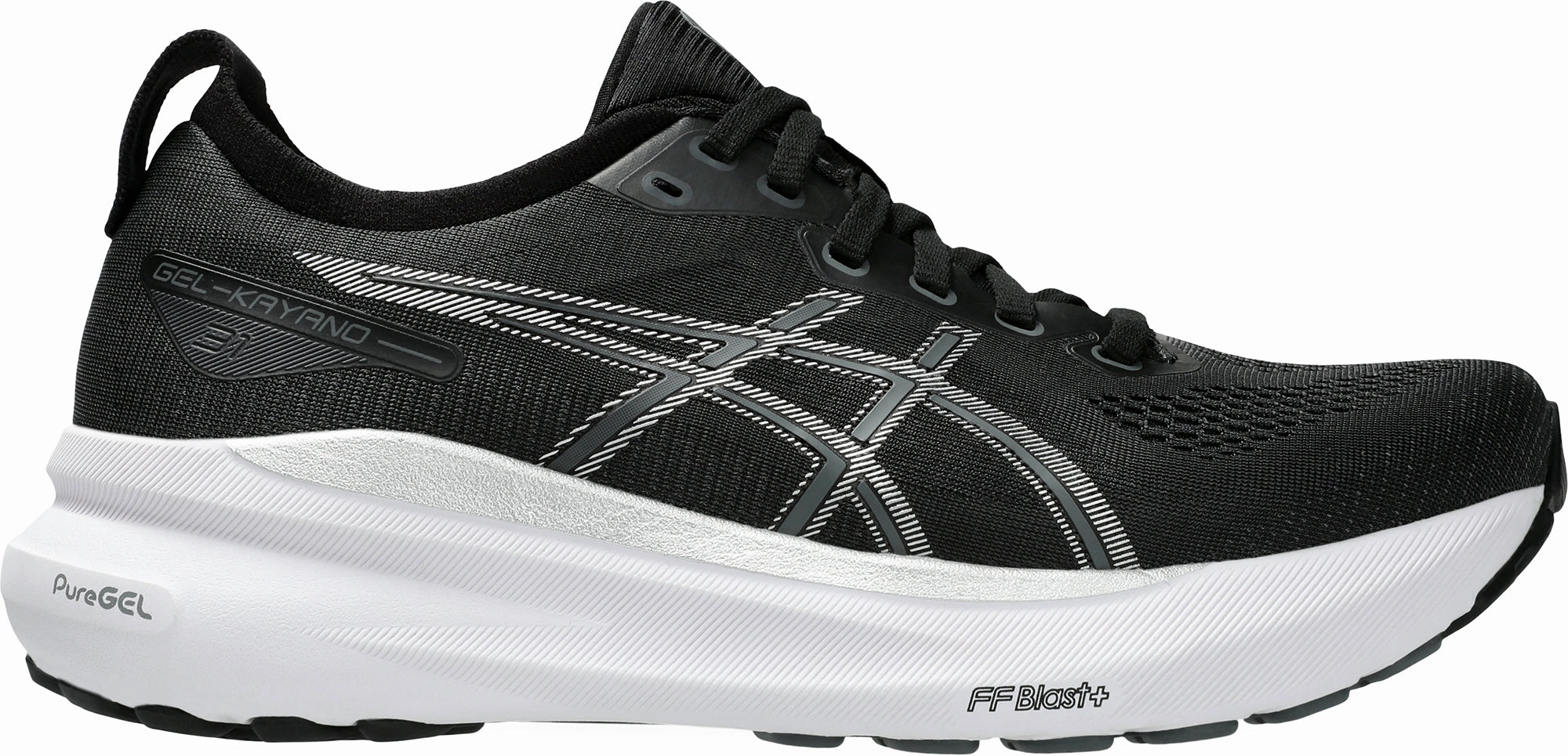 Asics Gel Kayano 31 Womens Running Shoes - Black cool - down shoes running with ankle braces