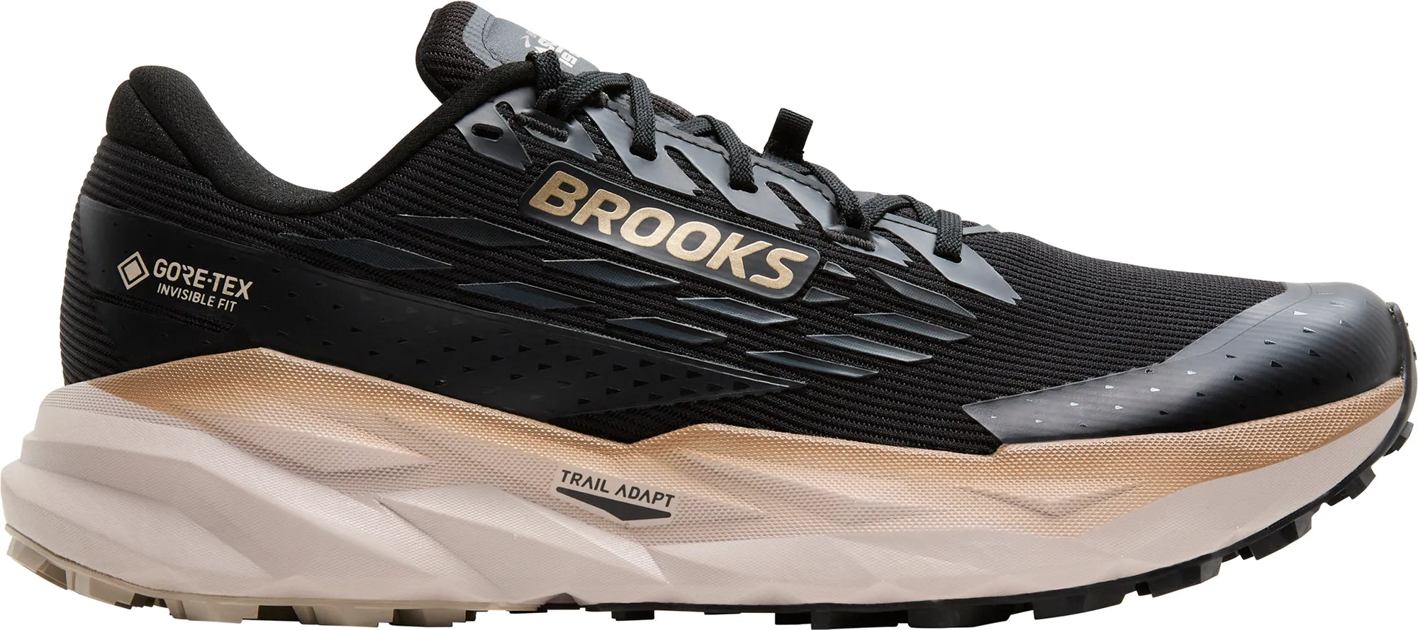 Brooks Cascadia 19 GORE-TEX Mens Trail Running Shoes - Black hydration packs