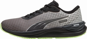 Puma Electrify Nitro 3 WTR FV Mens Running Shoes - Black running in a desert area