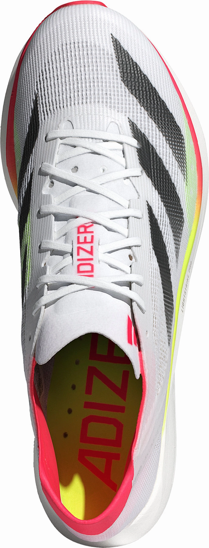 adidas Adizero Takumi Sen 10 Mens Running Shoes - White Runners with High Arches EVA - midsole shoes