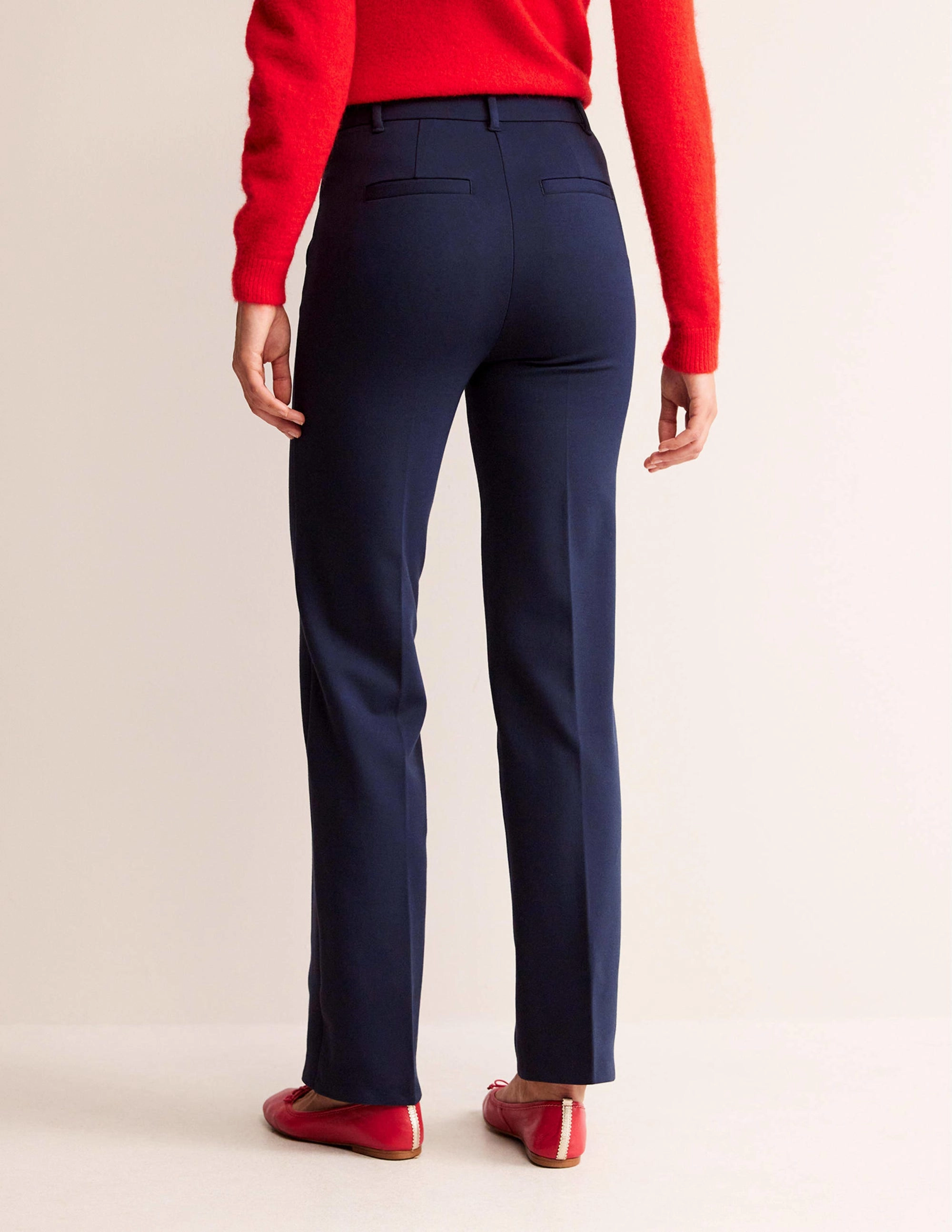 Performance Support Pimlico Ponte Trousers-Navy