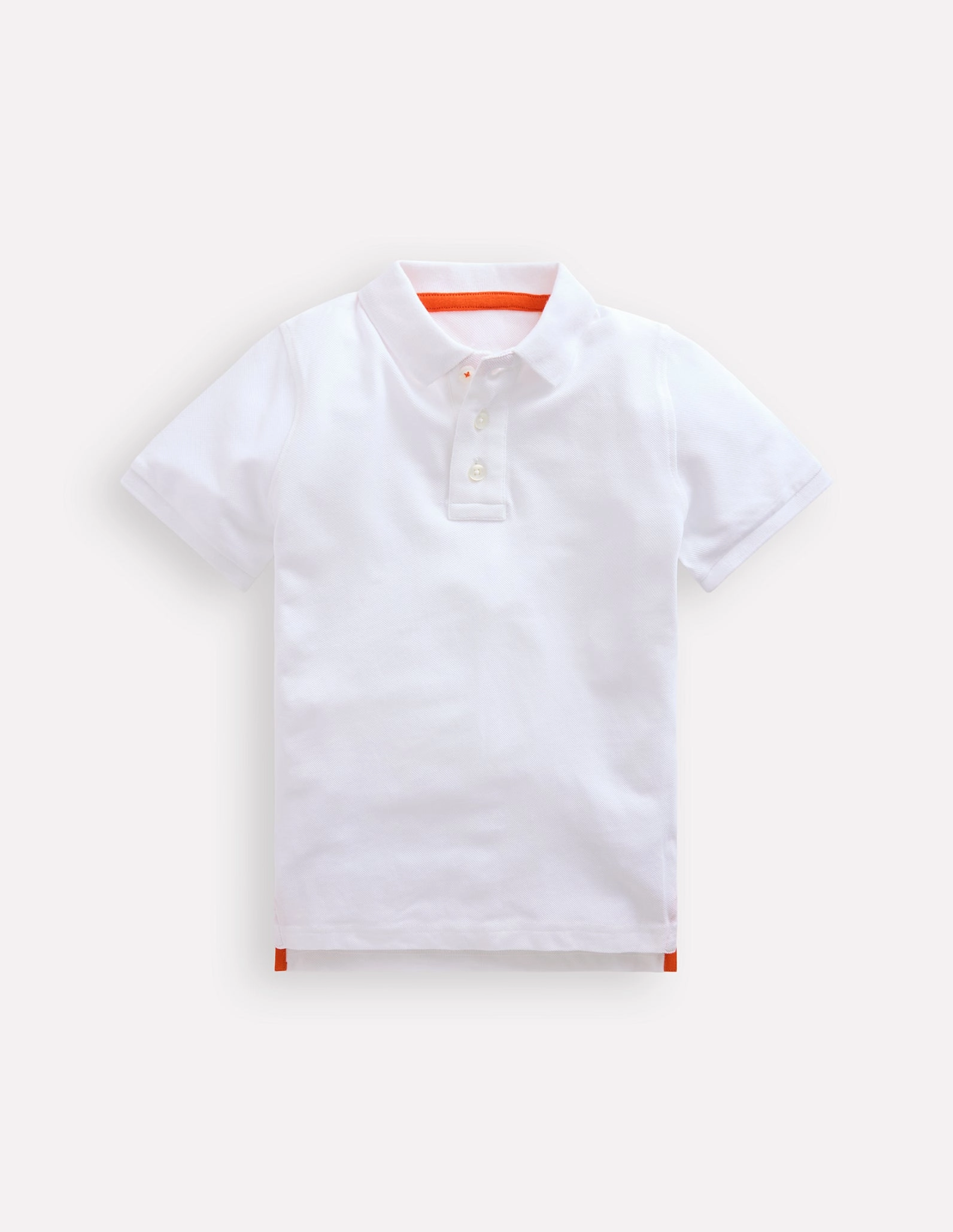 Breathable mesh Piqu?? Polo Shirt-White
