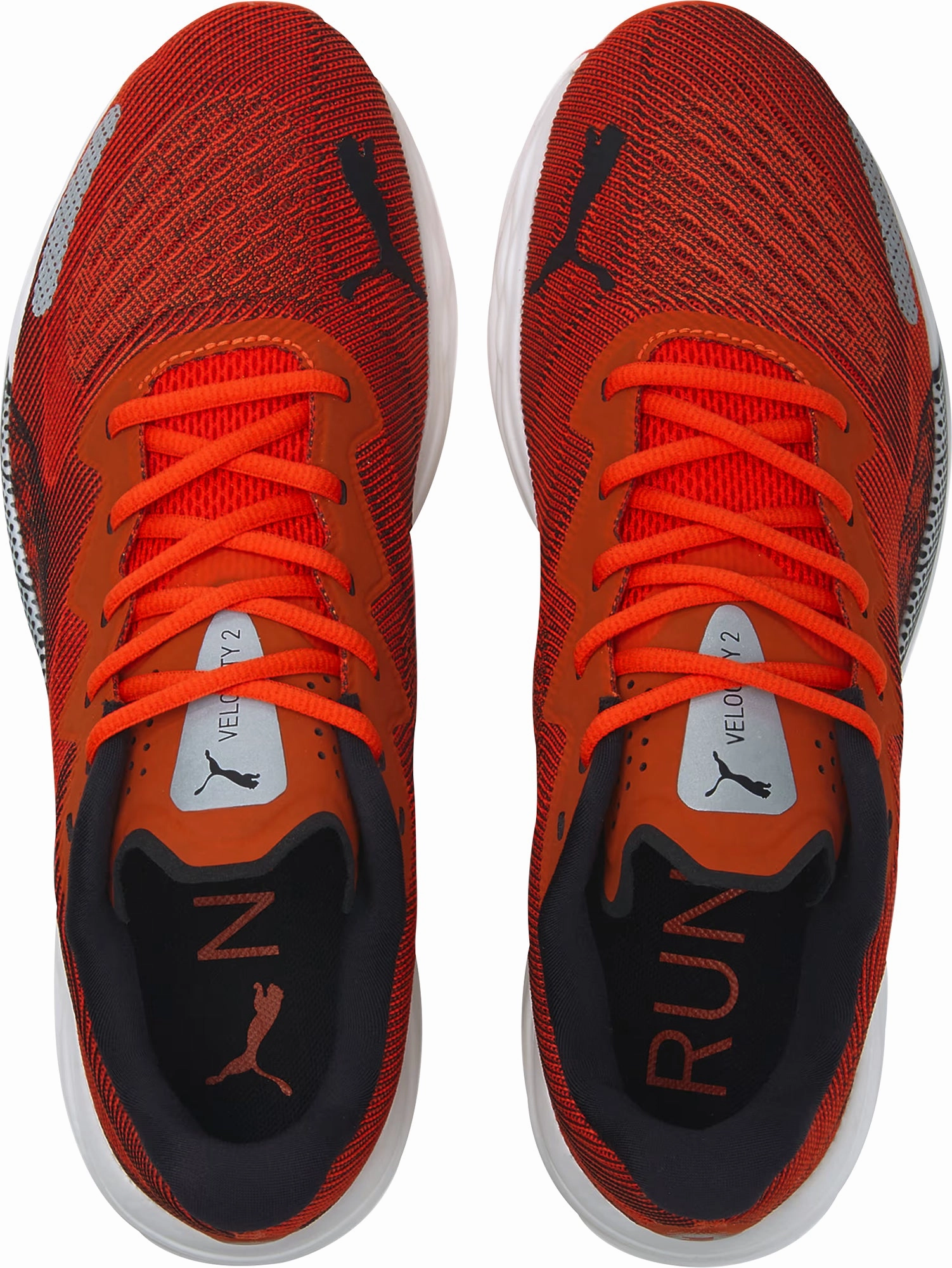 Puma Velocity Nitro 2 Mens Running Shoes - Red basketball - compatible shoes