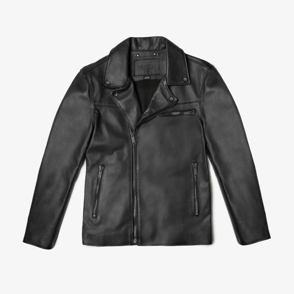 Motorcycle Jacket | Black Articulated Elbows Travel Wear