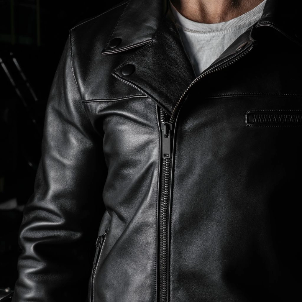 Motorcycle Jacket | Black Loungewear