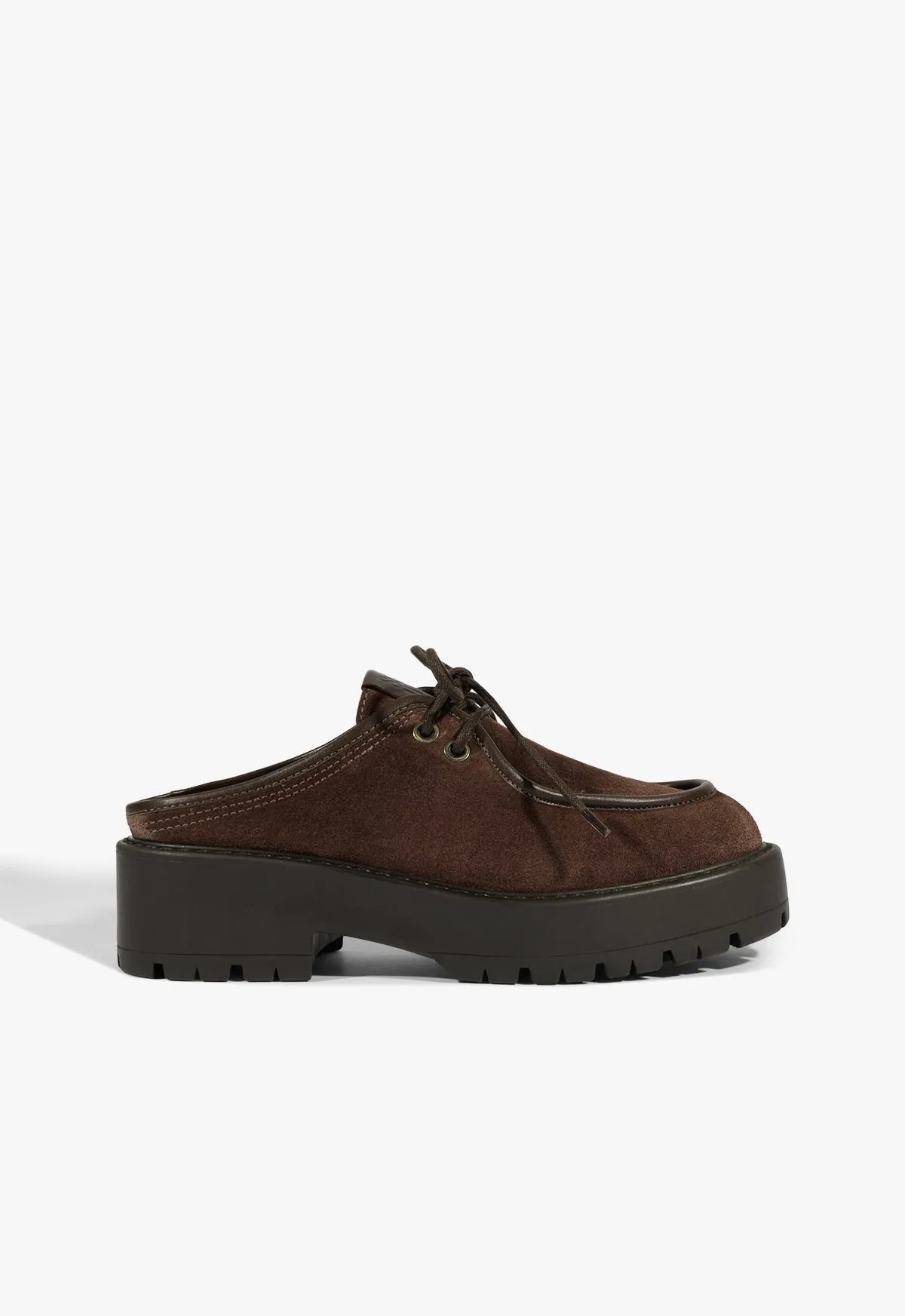 Neutral Daily Fit Refined touch Cia Mule Suede Flat