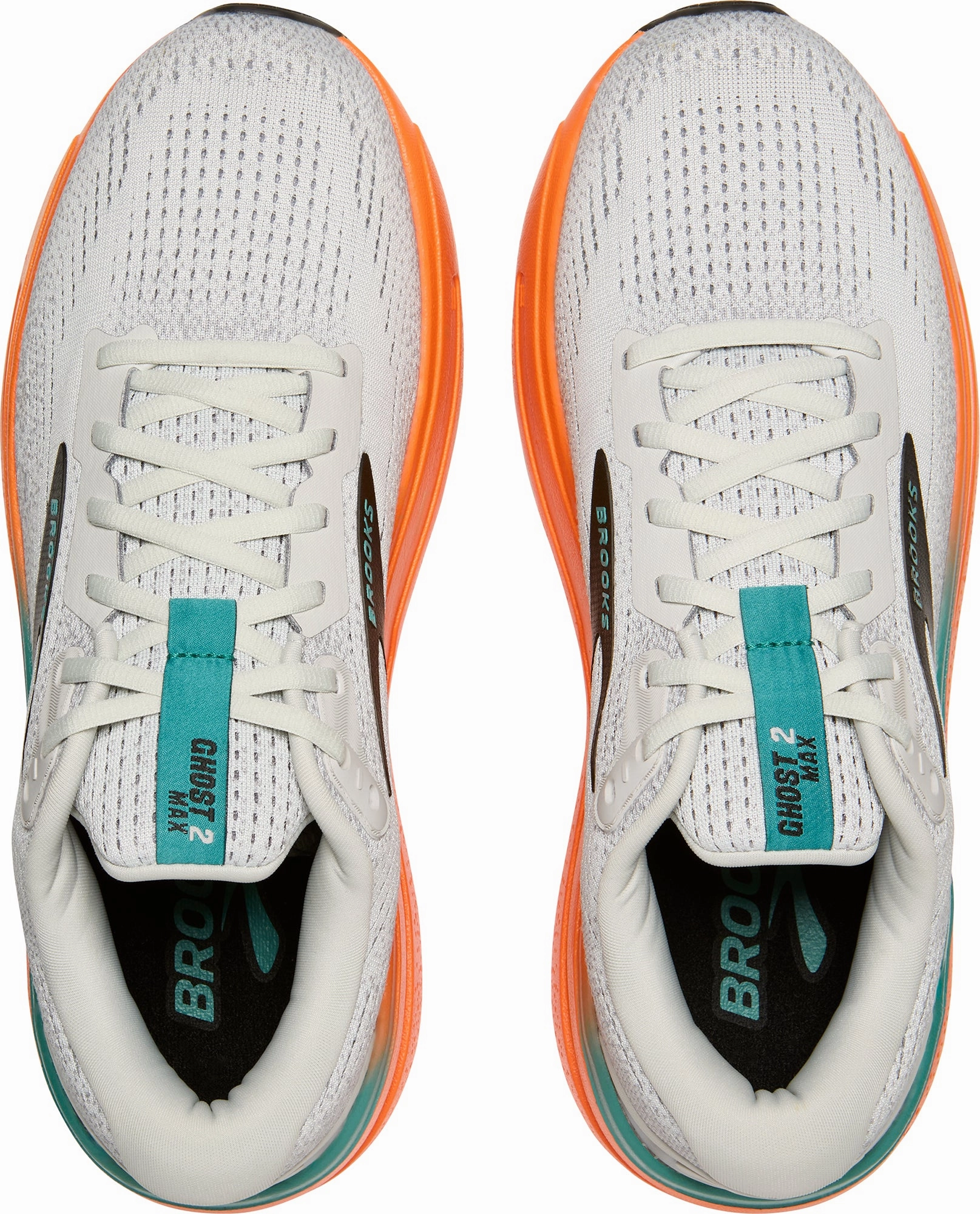 EVAOutsole Brooks Ghost Max 2 Mens Running Shoes - Grey