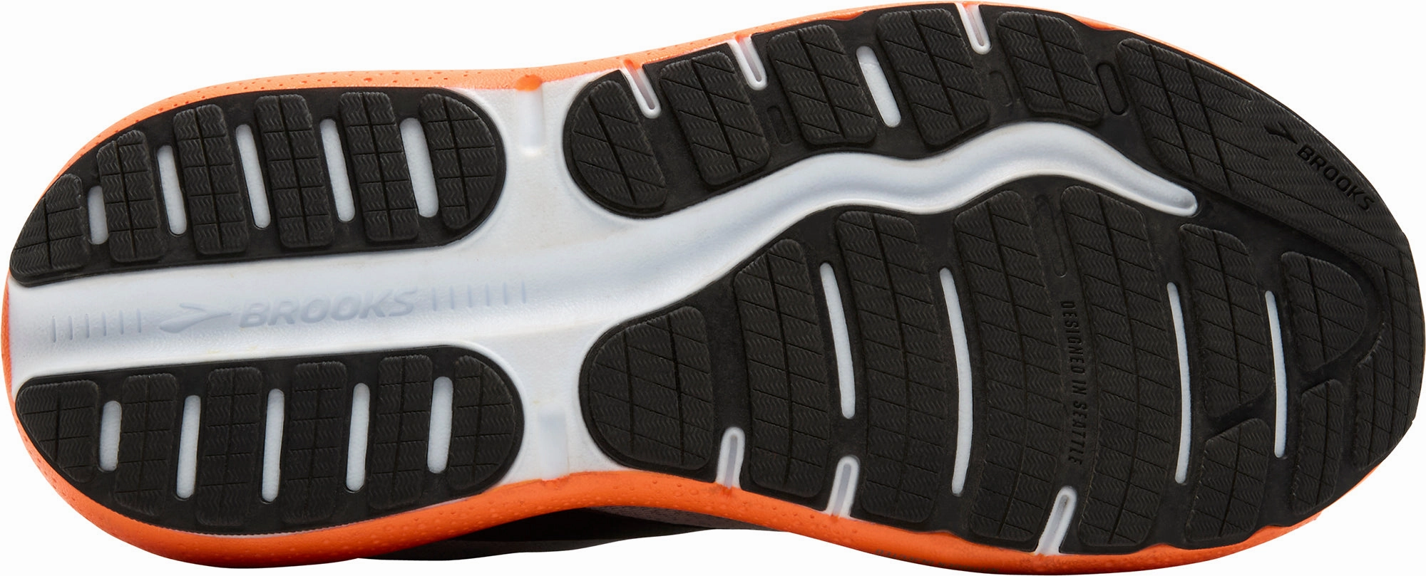 machine - washable insole shoes Training session Brooks Ghost Max 2 Mens Running Shoes - Grey