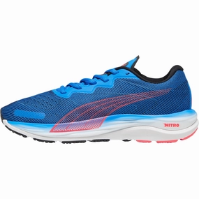 Stability Control Frame indoor workouts Puma Velocity Nitro 2 Mens Running Shoes - Blue