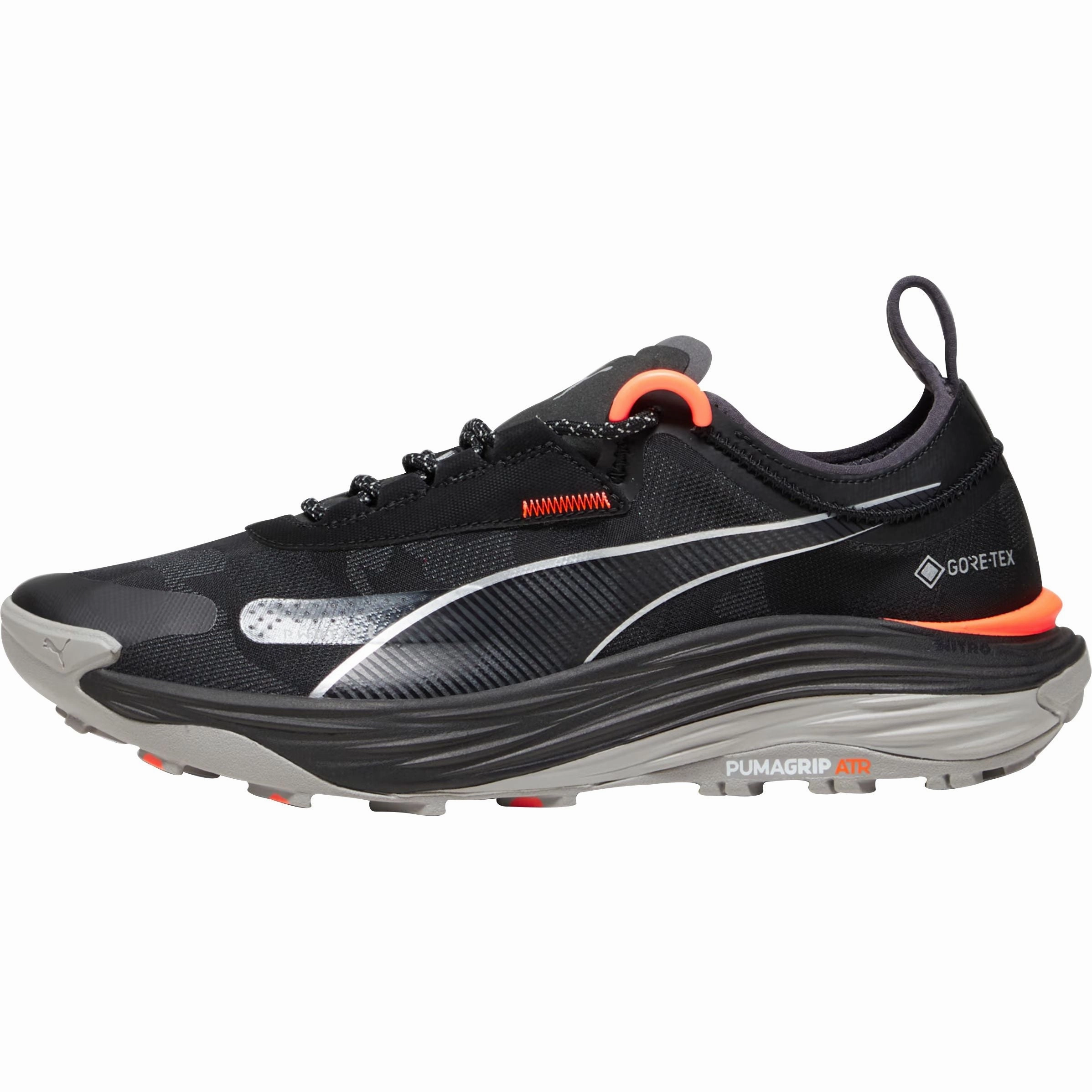 Puma Voyage Nitro 3 GORE-TEX Mens Trail Running Shoes - Black half - sizes