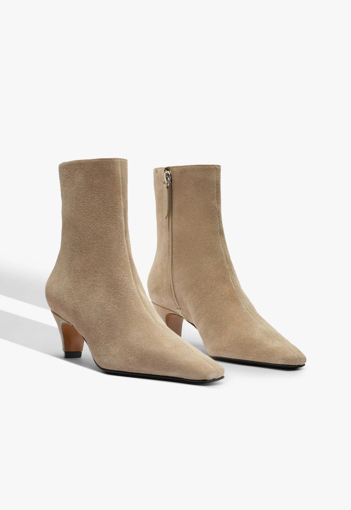 Ankle support system Dellia Suede Bootie