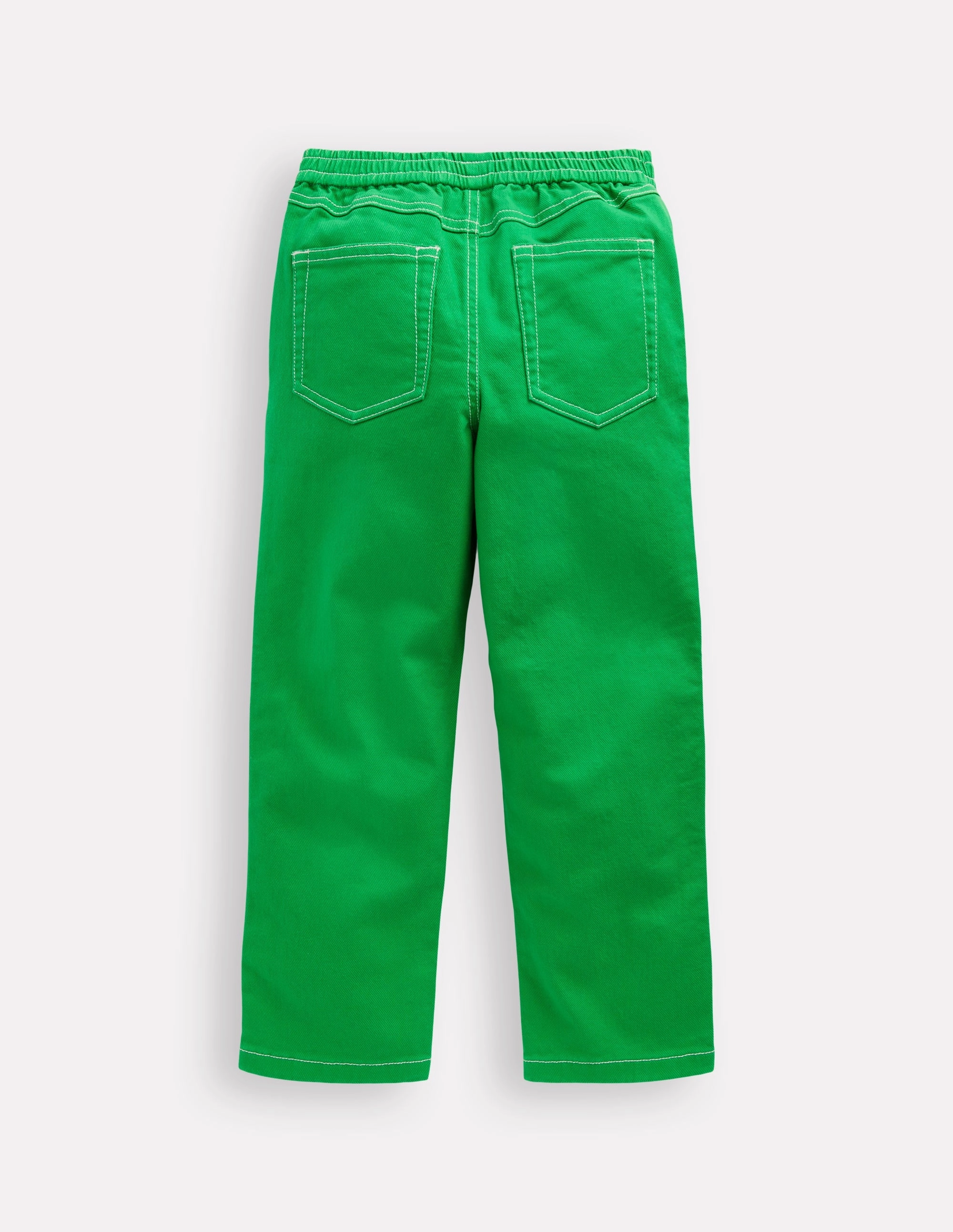 City Wear Moisture Lock Technology Pull-on Cotton Trouser-Sapling Green