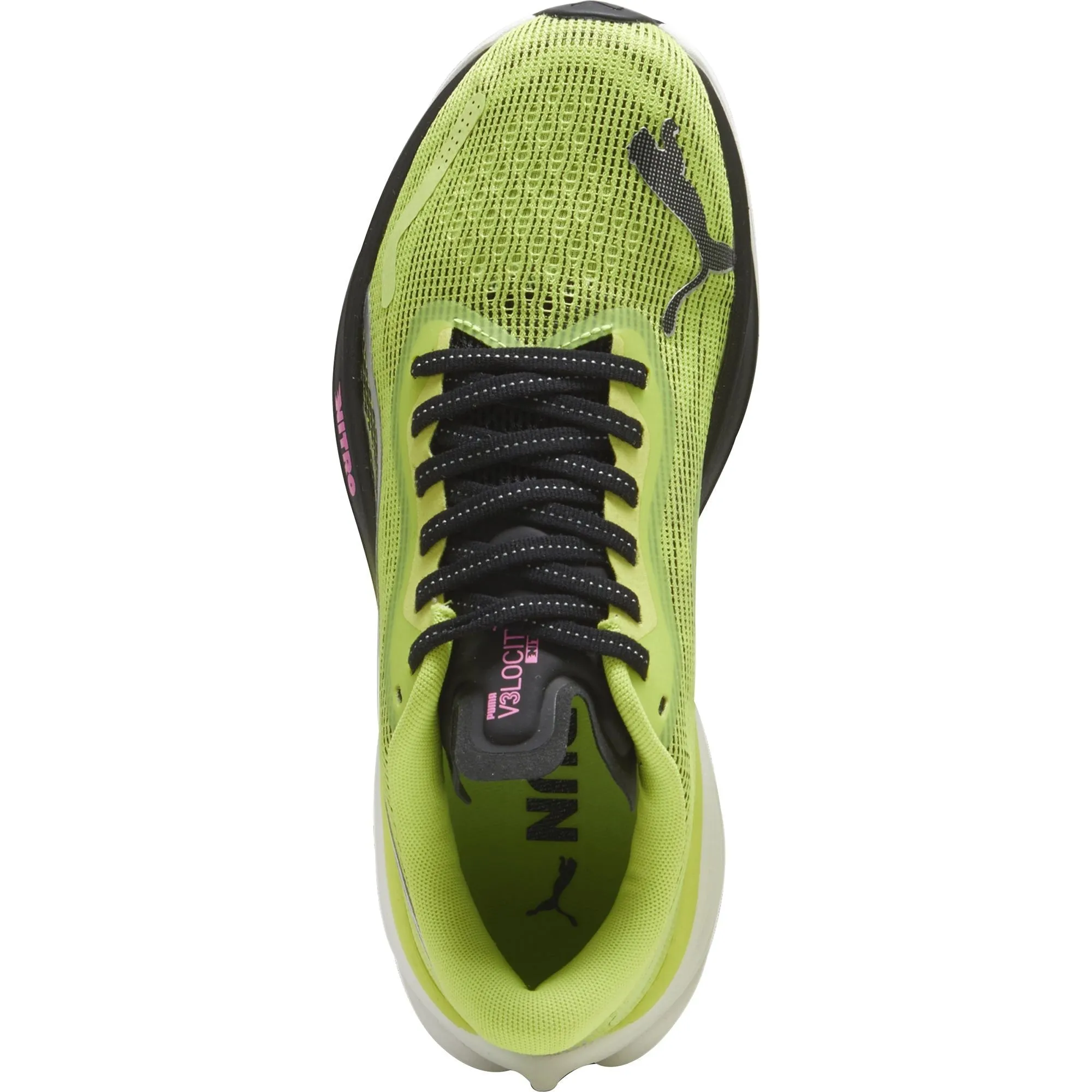 Puma Velocity Nitro 3 Womens Running Shoes - Green Track Speed