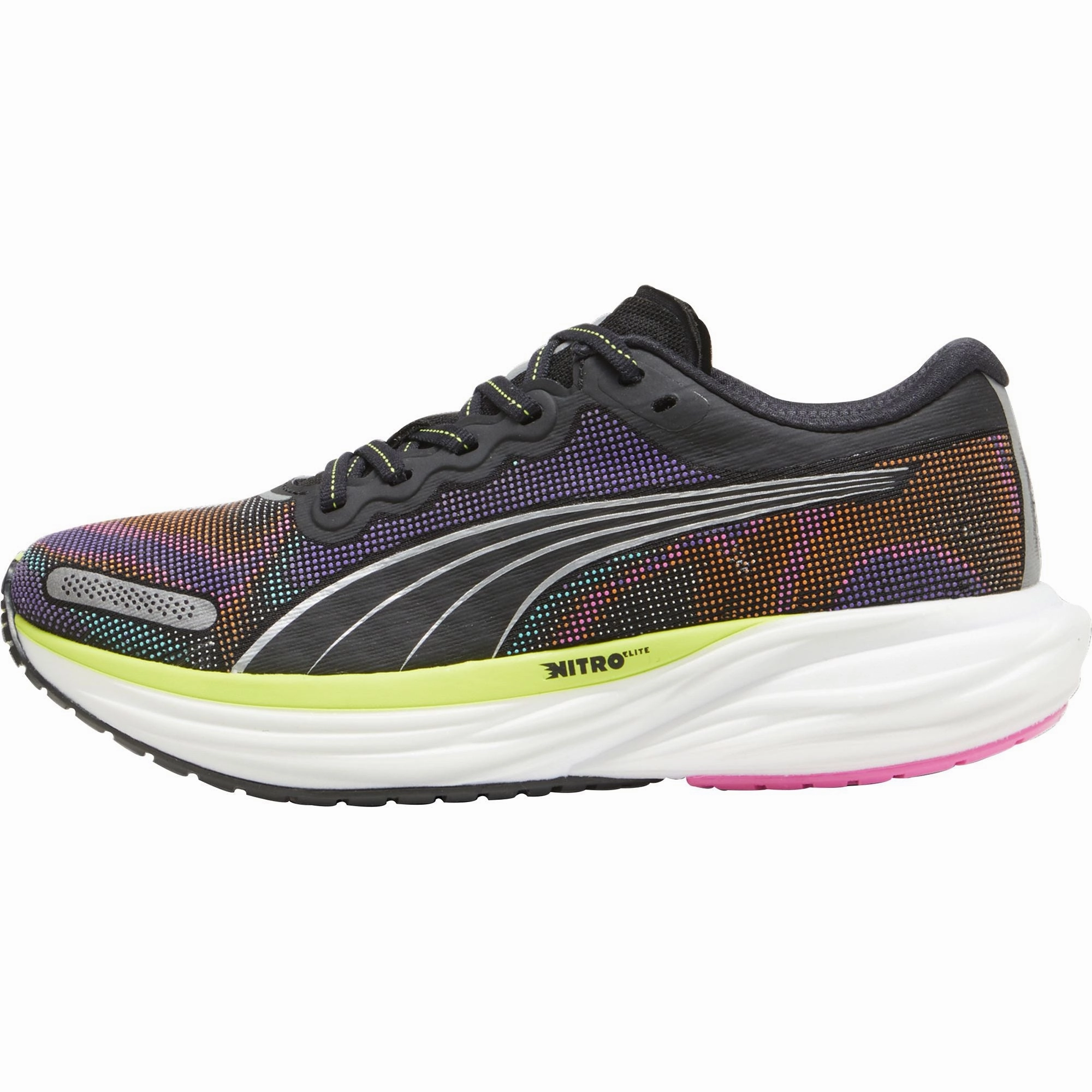 Puma Deviate Nitro 2 Womens Running Shoes - Black Foot Structure