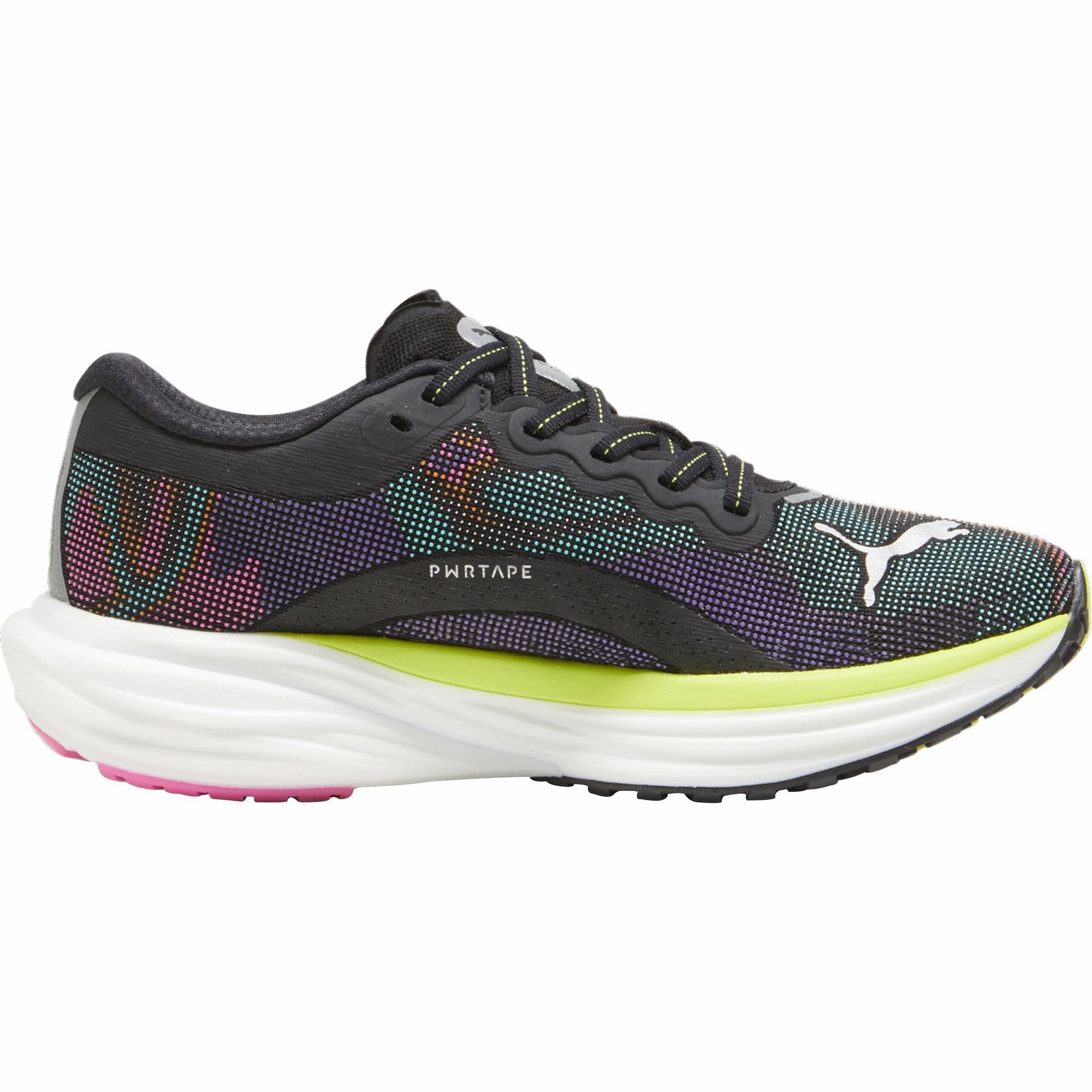 odor - control - feature shoes sprint training Puma Deviate Nitro 2 Womens Running Shoes - Black