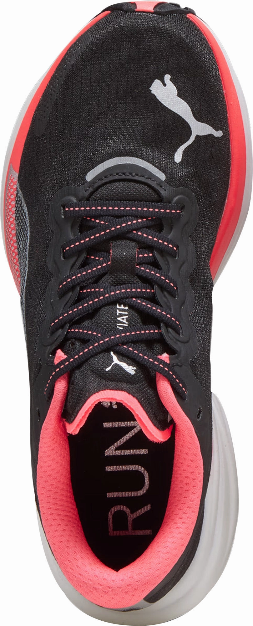 Puma Deviate Nitro 2 Womens Running Shoes - Black Cushion Rebound All Day Comfort Padding