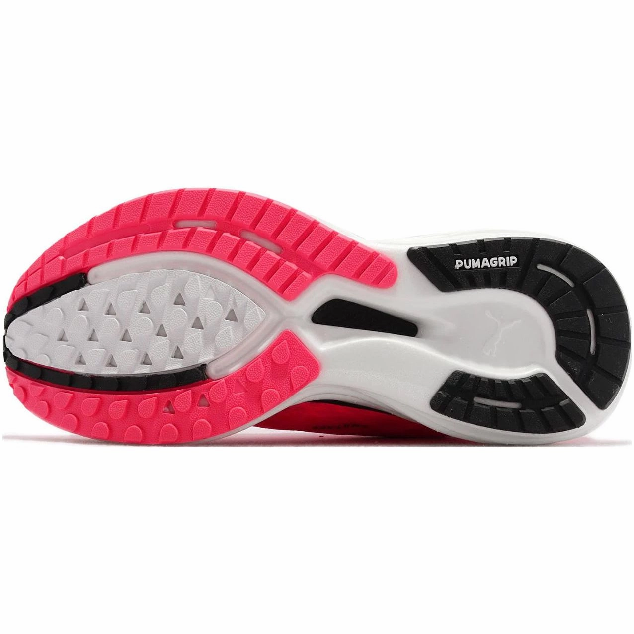 Puma Deviate Nitro 2 Womens Running Shoes - Pink running in a stadium shoes