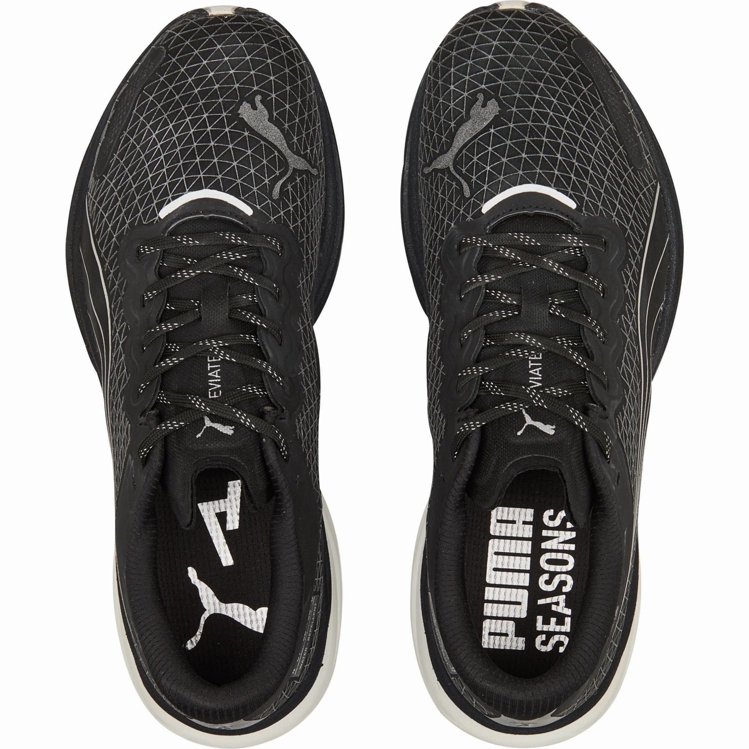 Flexibility Training Puma Deviate Nitro 2 WTR Mens Running Shoes - Black
