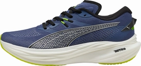 cushioned - sole shoes Puma Deviate Nitro 3 Mens Running Shoes - Blue