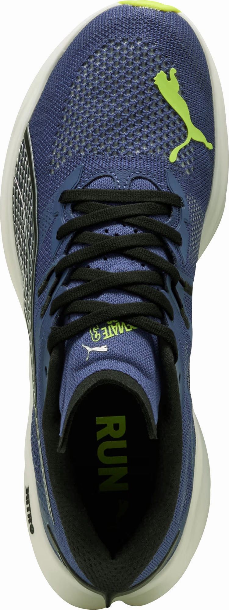 Puma Deviate Nitro 3 Mens Running Shoes - Blue Stability Guide Rail running belt