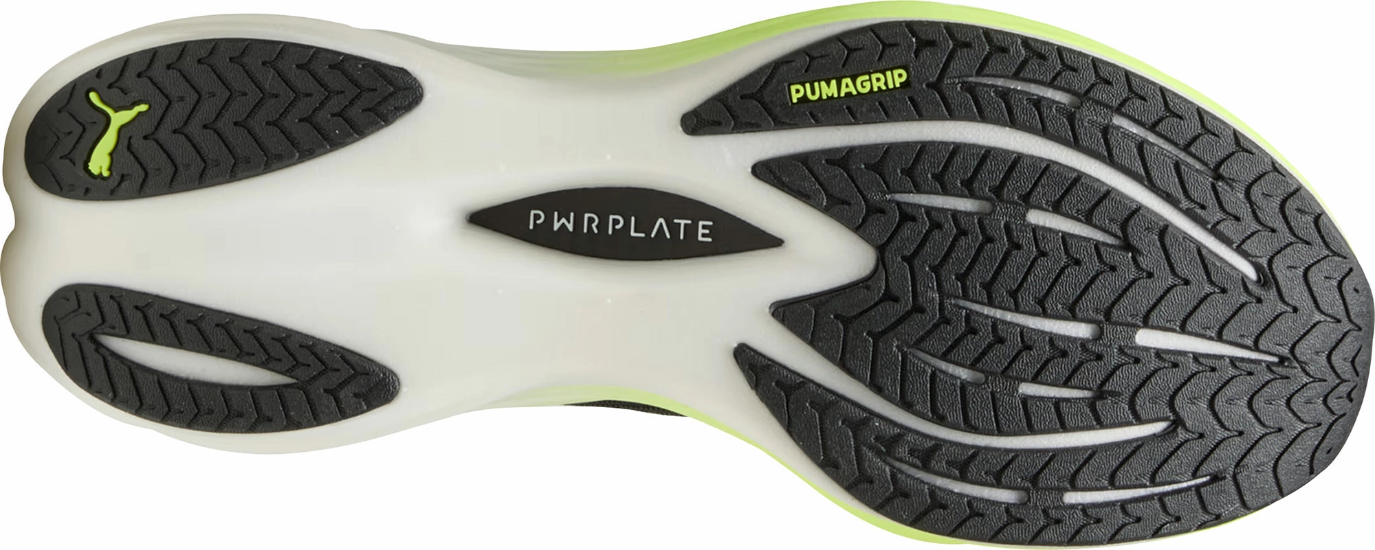 Sensational traction Low Profile Design Puma Deviate Nitro 3 WIDE FIT Mens Running Shoes - Black