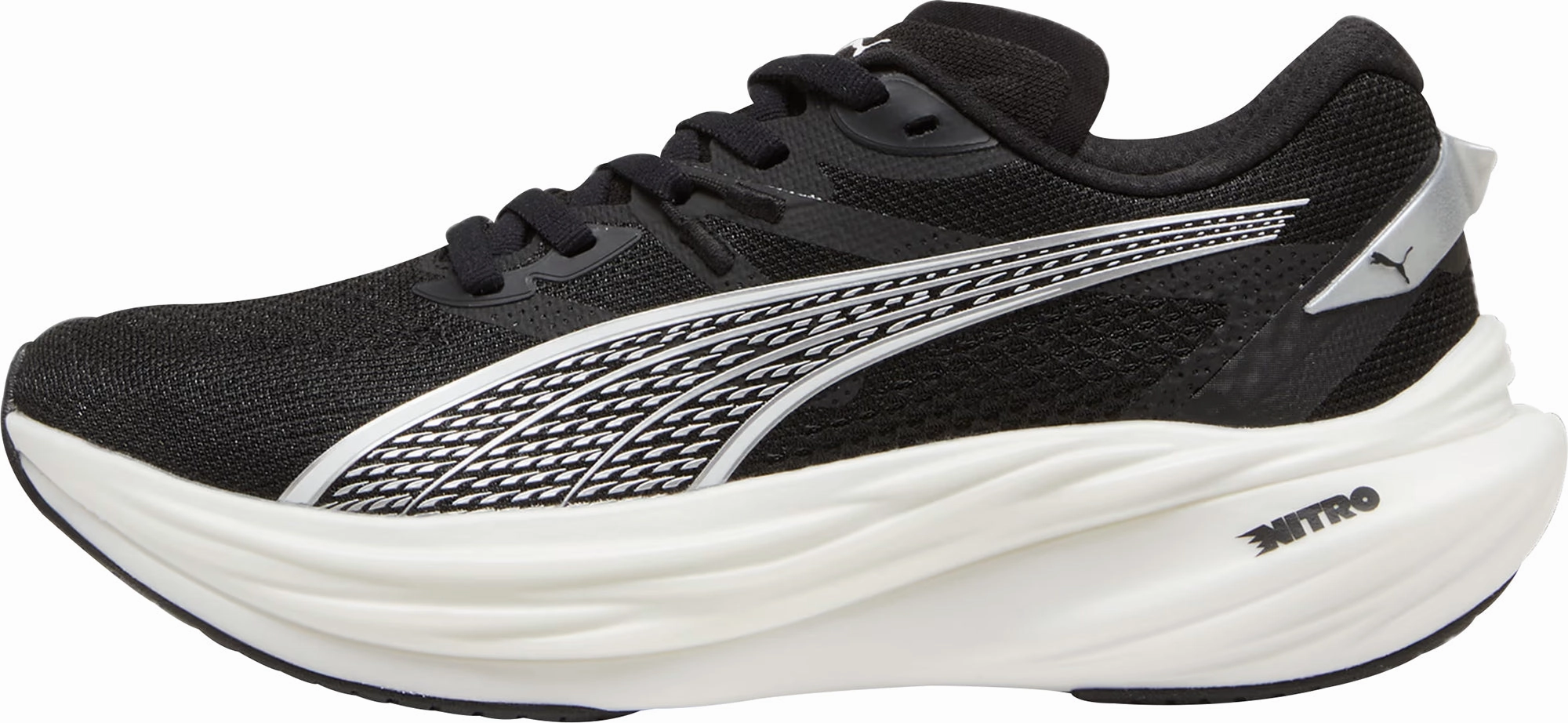 Puma Deviate Nitro 3 Womens Running Shoes - Black running in obstacle races shoes obstacle course shoes