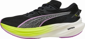 Puma Deviate Nitro 3 Womens Running Shoes - Black Durable Outsole remarkable durability