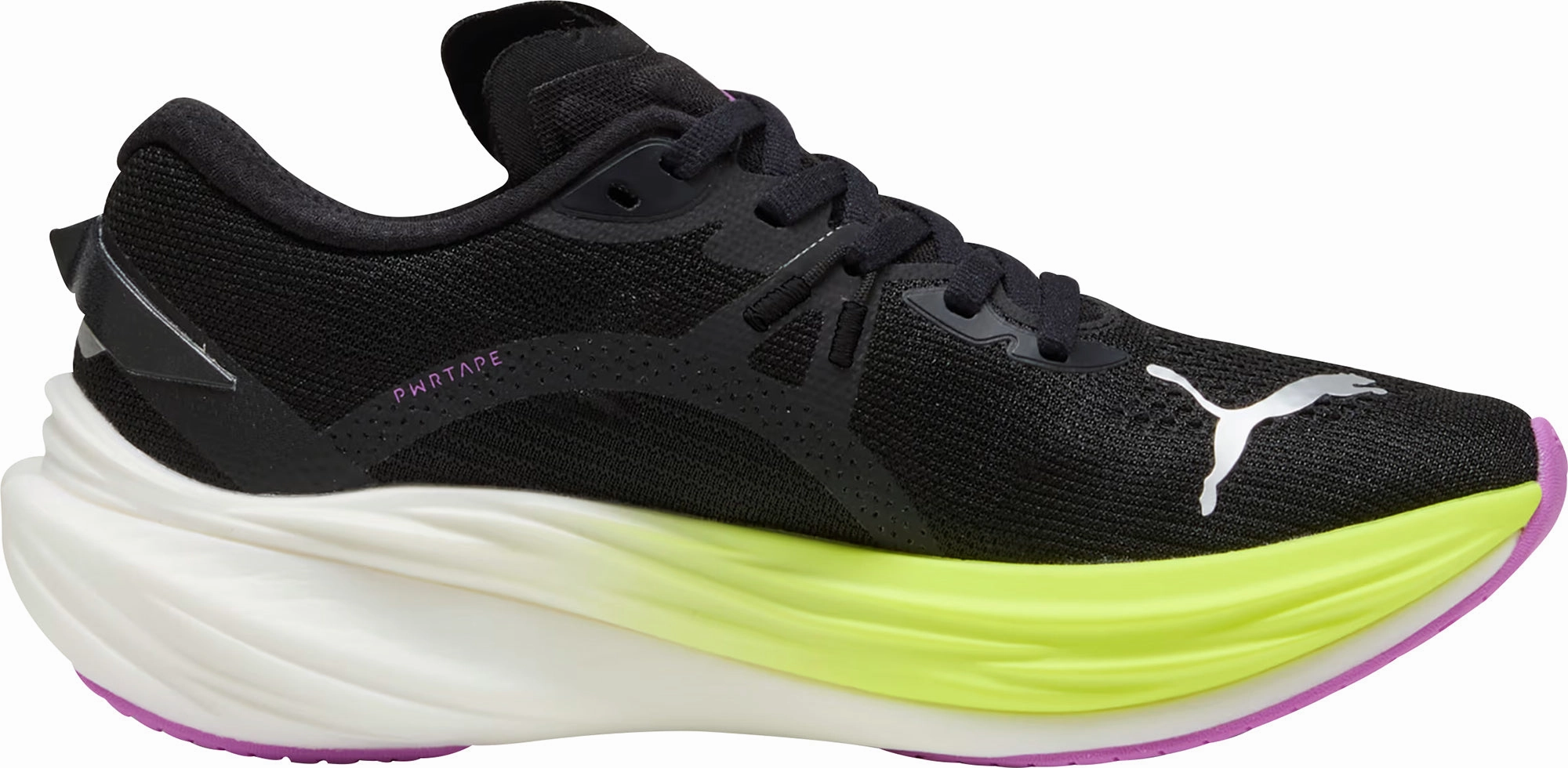 Puma Deviate Nitro 3 Womens Running Shoes - Black step aerobics shoes