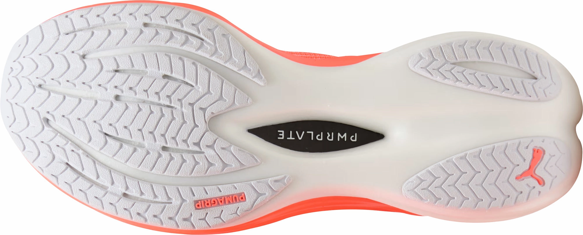 Vertical Flexure Grooves Puma Deviate Nitro 3 Womens Running Shoes - Red