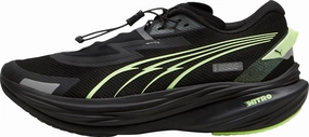 running in an urban area shoes Puma Deviate Nitro 3 WTR  Mens Running Shoes - Black