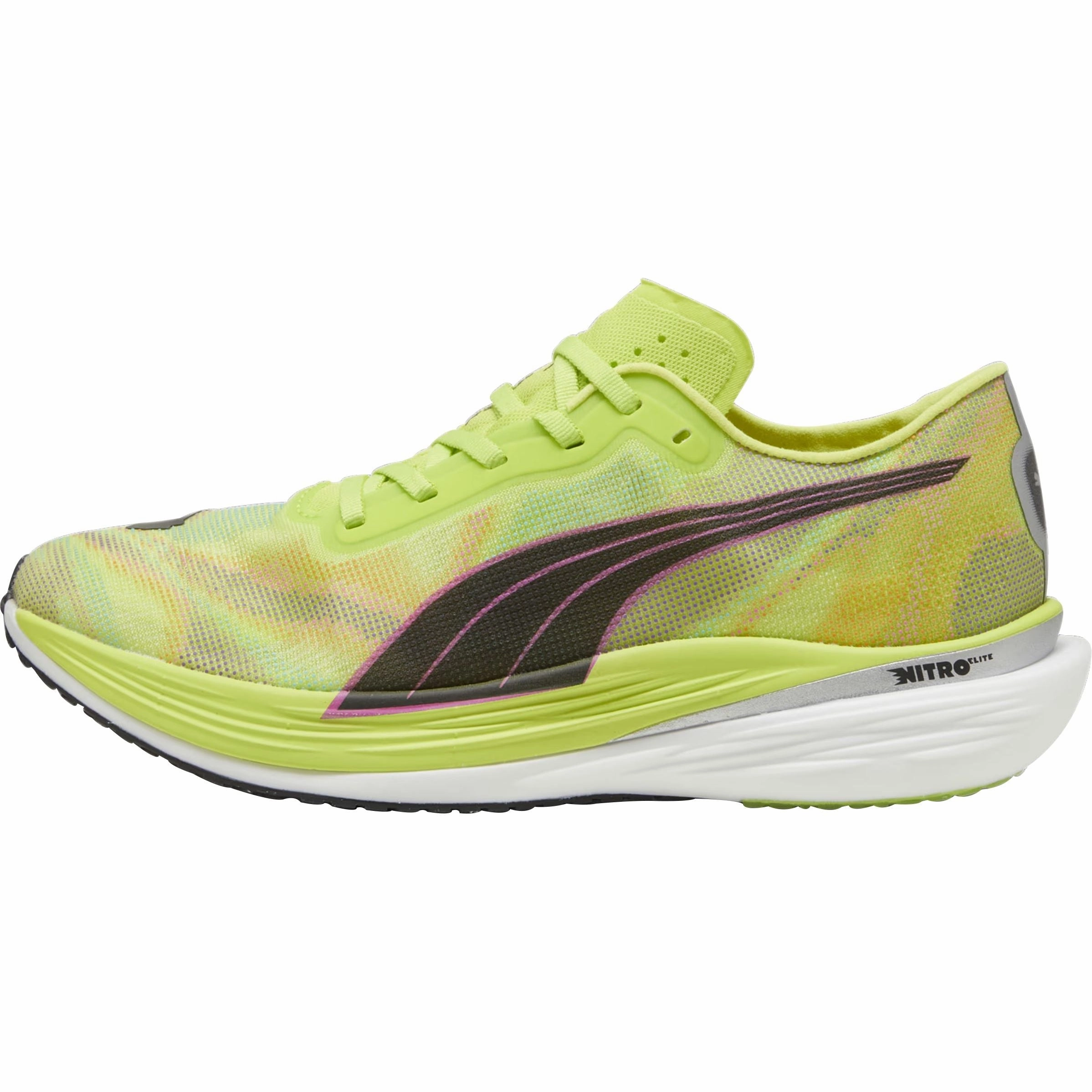 Puma Deviate Nitro Elite 2 Mens Running Shoes - Green stain - resistant shoes