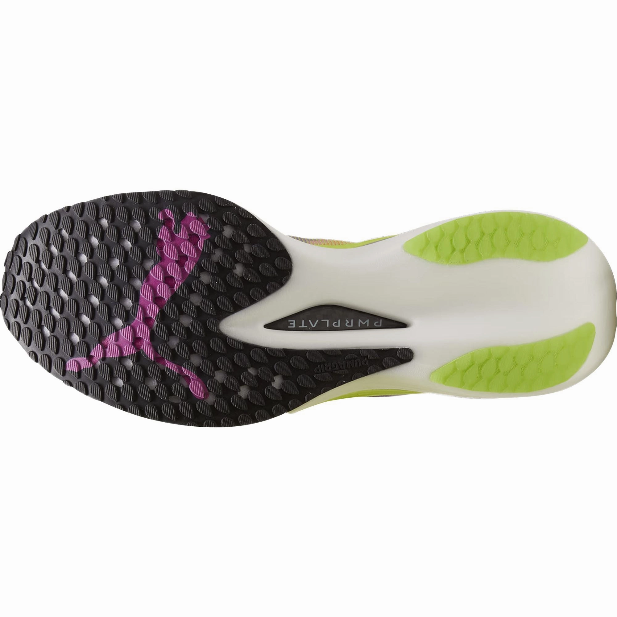 Puma Deviate Nitro Elite 2 Mens Running Shoes - Green moisture - wicking advantage Comfort toe