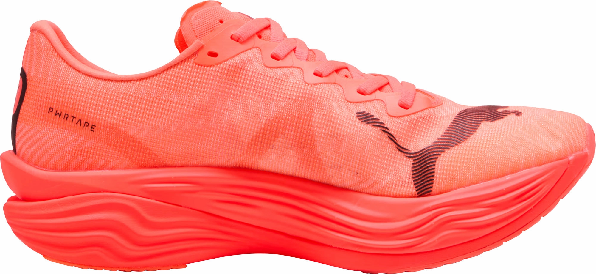Puma Deviate Nitro Elite 3 Mens Running Shoe - Red Shock - absorbing midsole