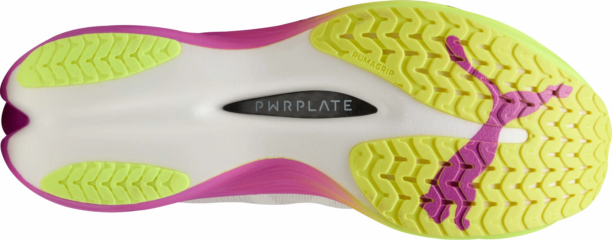 Puma Deviate Nitro Elite 3 Mens Running Shoes - White supportive fabric shoes