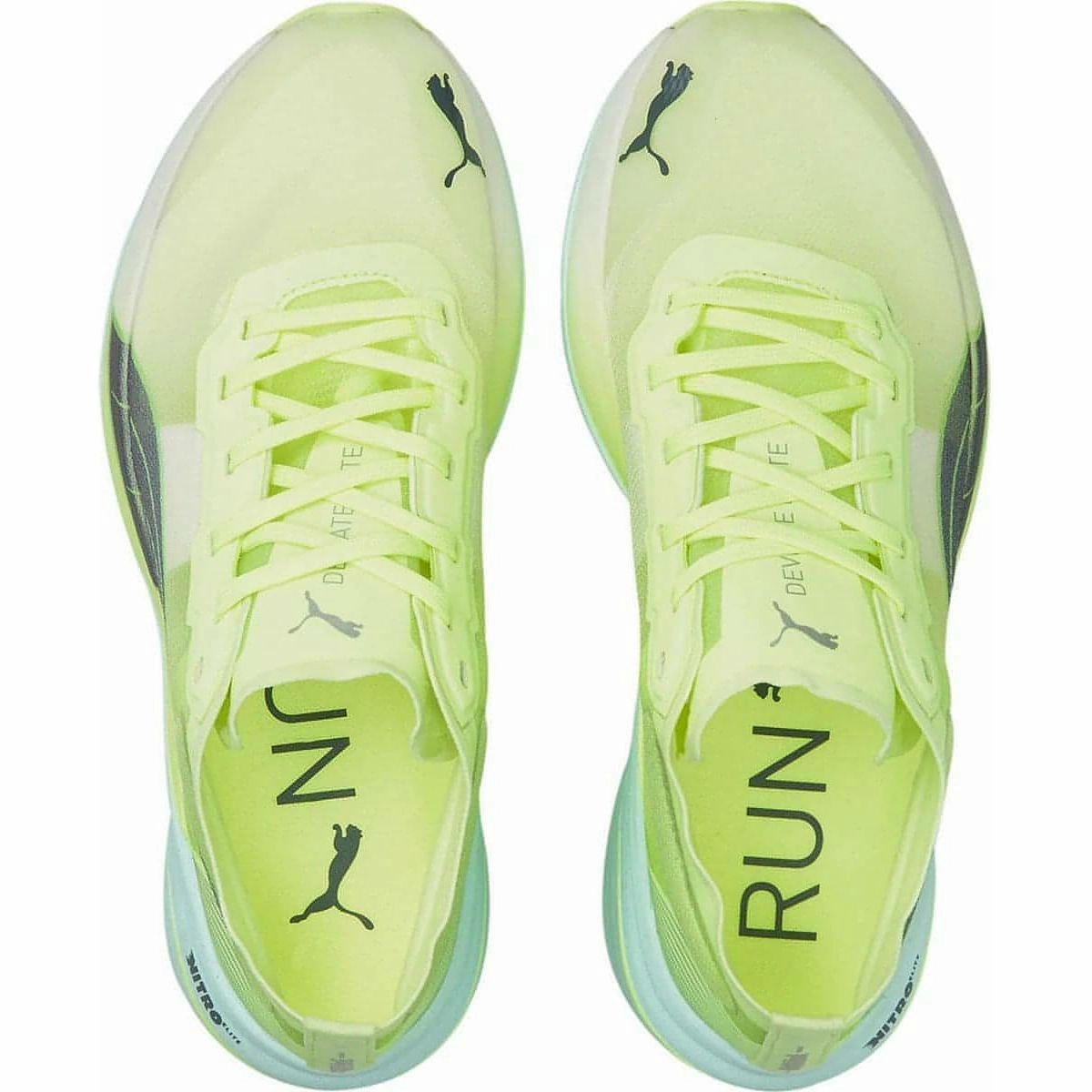Puma Deviate Nitro Elite Racer Womens Running Shoes - Yellow running for competition