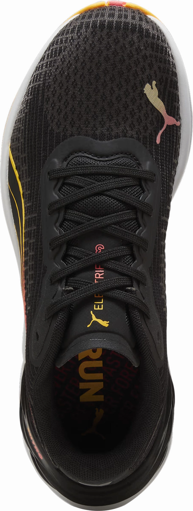 Puma Electrify Nitro 3 Womens Running Shoes - Black flared running wear