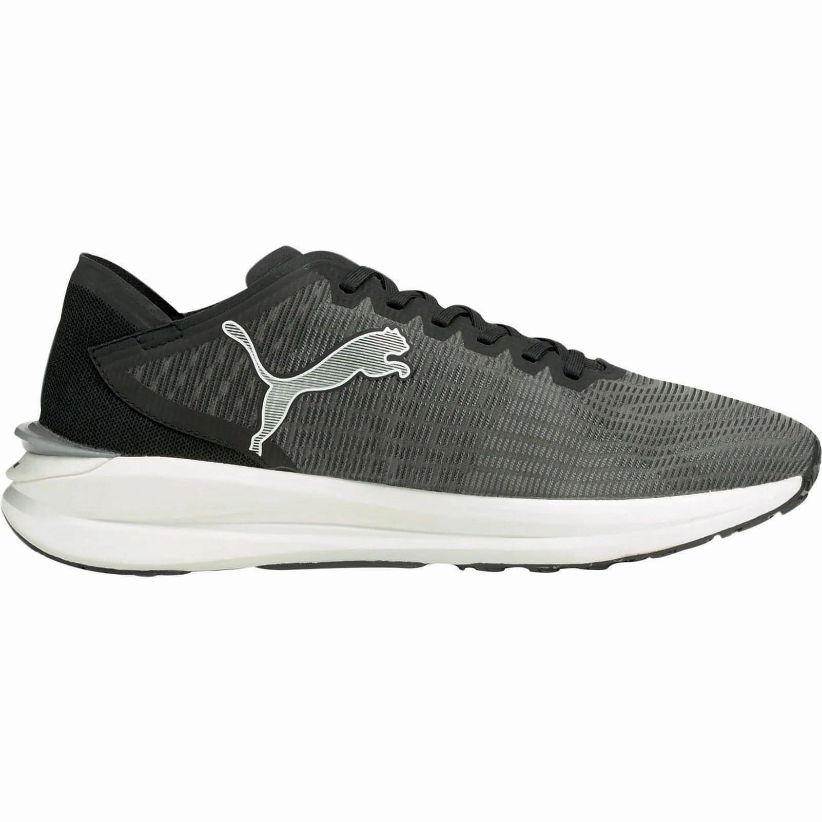 Puma Electrify Nitro Mens Running Shoes - Black pre - designed shoe pattern