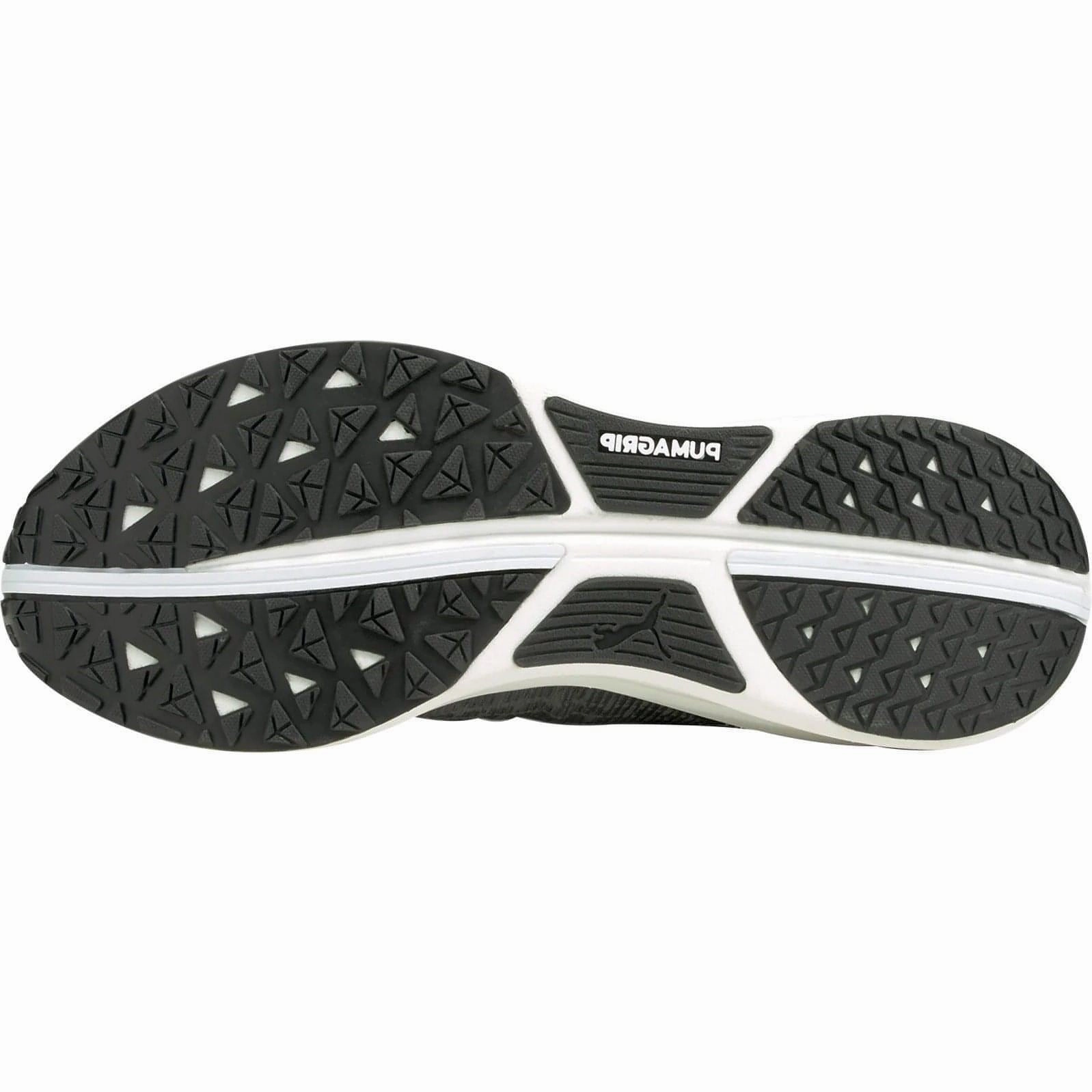 Micro Textured Insole Shock Dissipation Puma Electrify Nitro Mens Running Shoes - Black