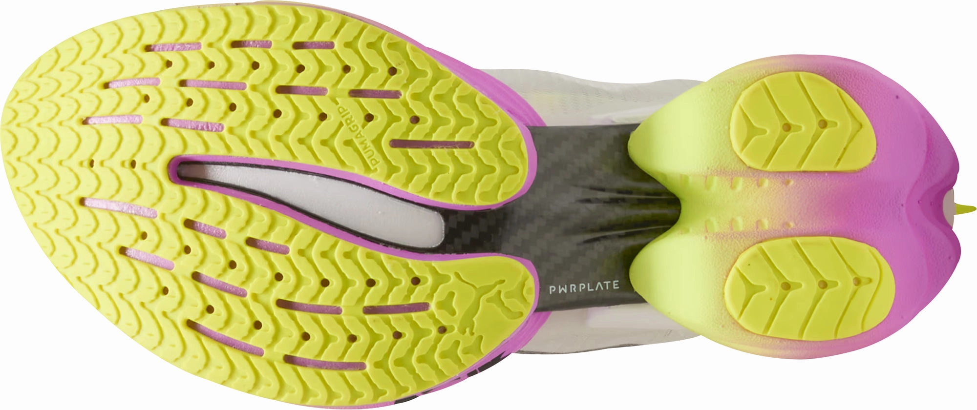 traction - technology Puma Fast-R Nitro Elite 2 Ekiden Glow Mens Running Shoes - White