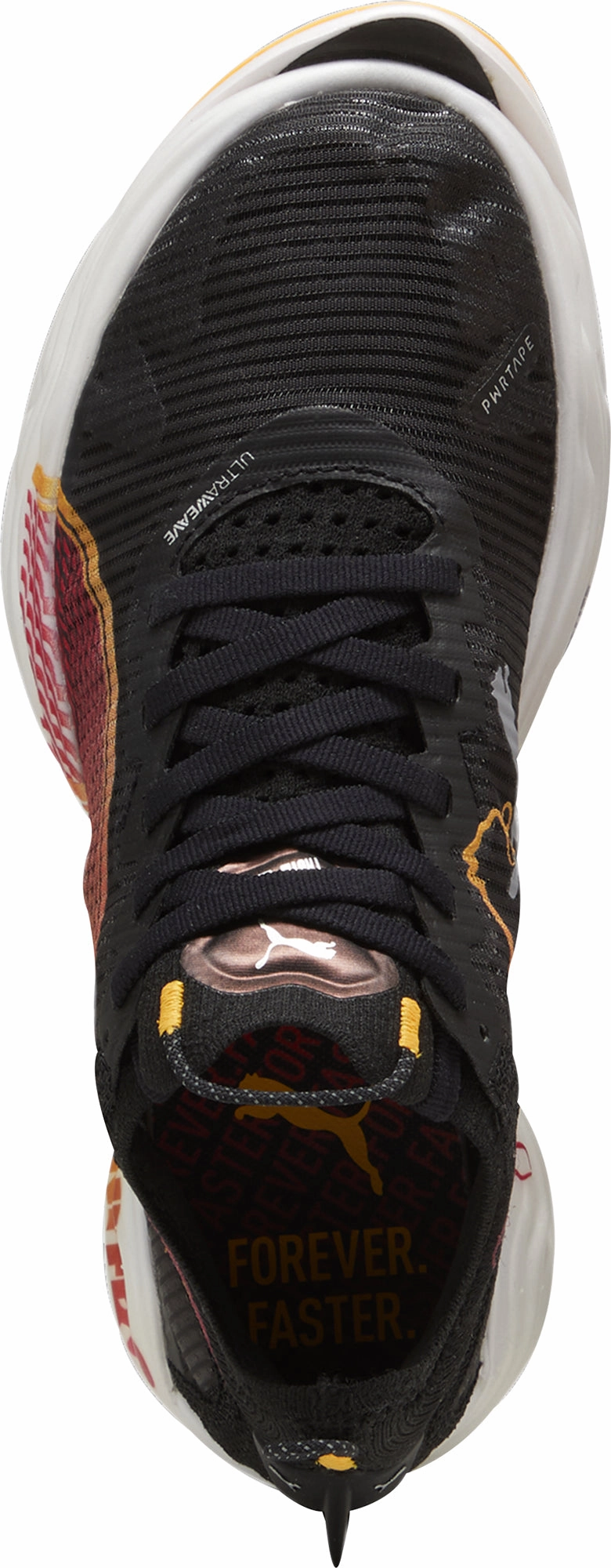 Puma Fast-R Nitro Elite 2 Mens Running Shoes - Black Supportive Midfoot Saddle