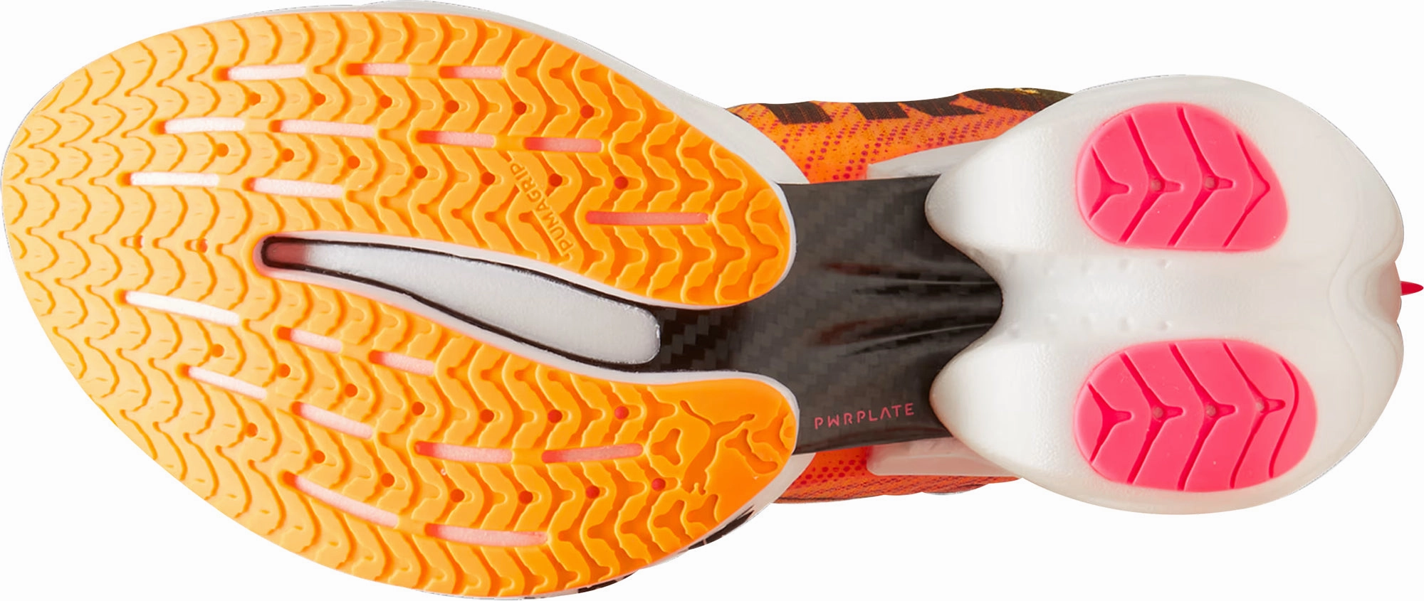 Heat dissipation Puma Fast-R Nitro Elite 2 Womens Running Shoes - Orange