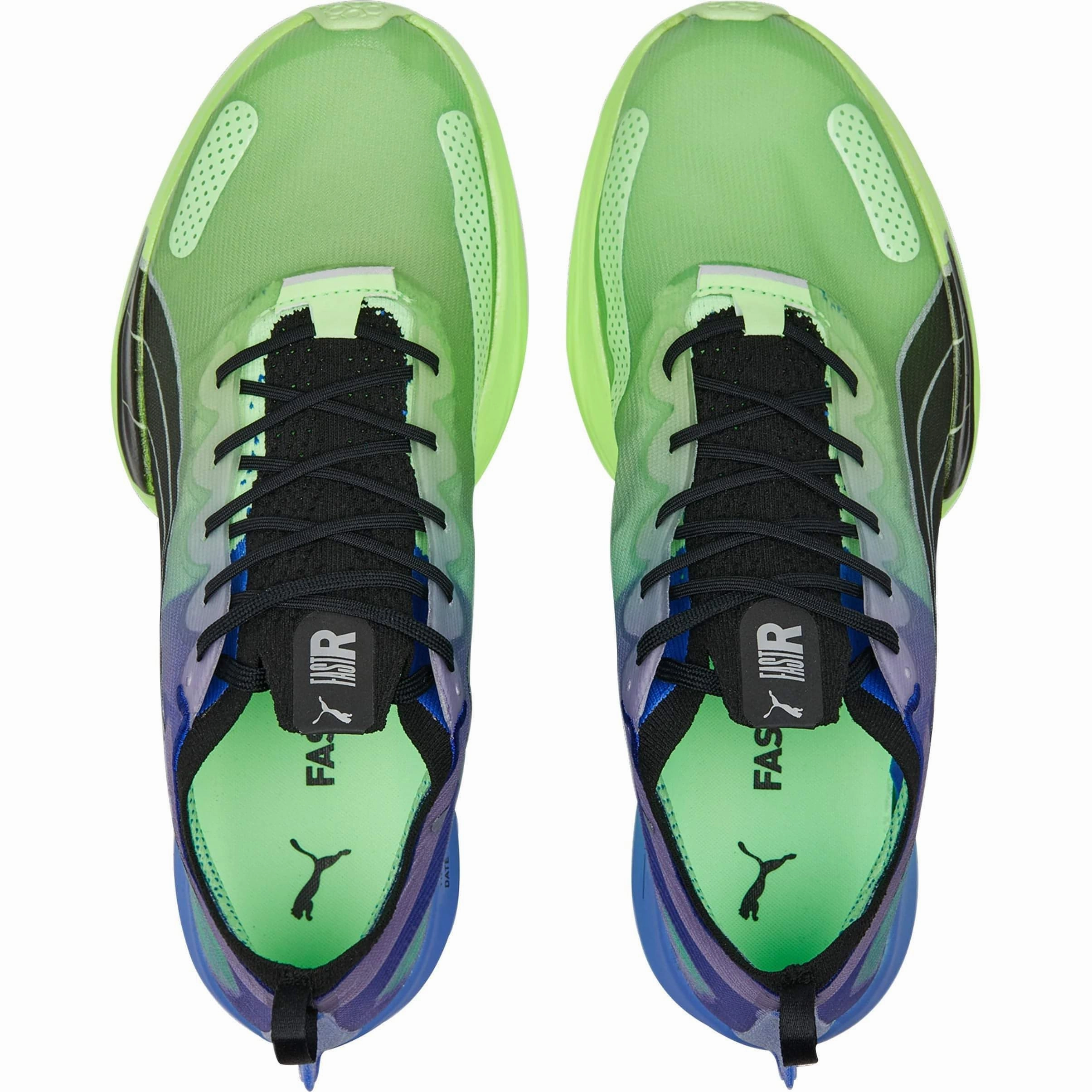 Puma Fast-R Nitro Elite Mens Running Shoes - Blue Multi Layer Midsole night runs