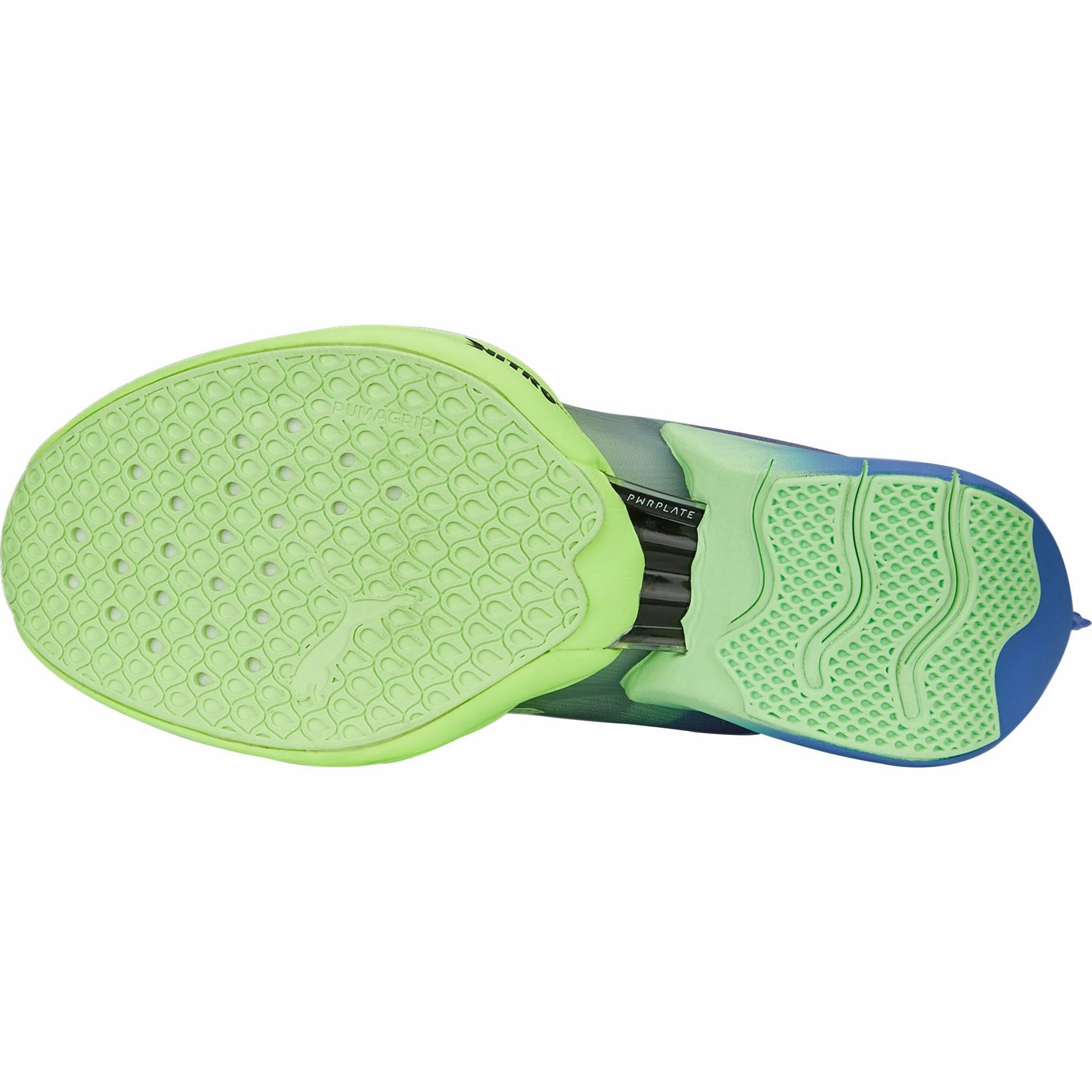 padded collar comfort Puma Fast-R Nitro Elite Mens Running Shoes - Blue