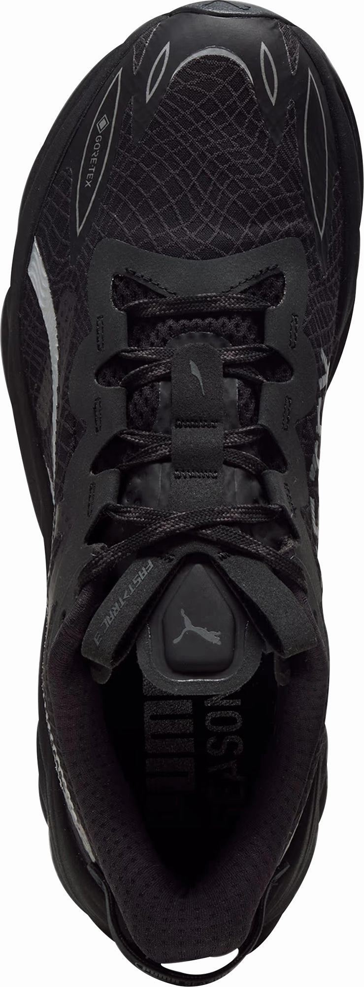 running in a fixed bridge area shoes Puma Fast-Trac Nitro 3 GORE-TEX Mens Trail Running Shoes - Black