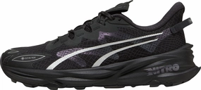 Ultra Light Sole Puma Fast-Trac Nitro 3 GORE-TEX Mens Trail Running Shoes - Black