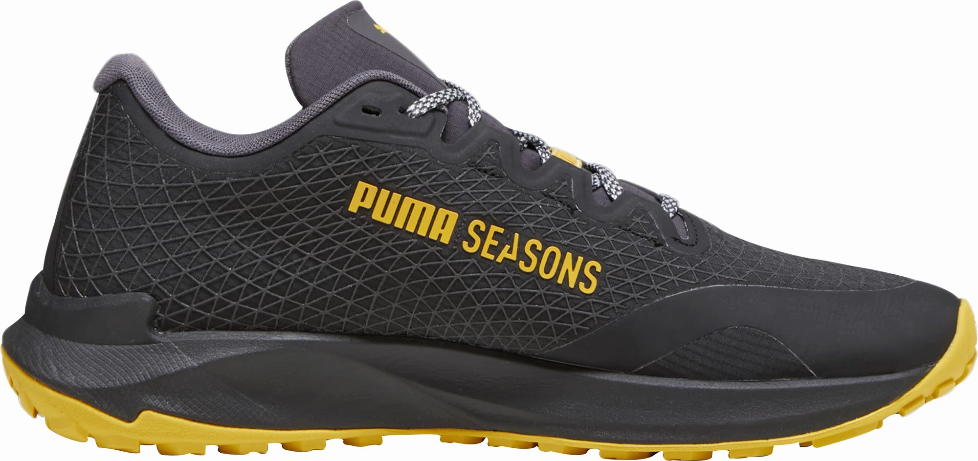 road running shoes Puma Fast-Trac Nitro GORE-TEX Mens Trail Running Shoes - Black