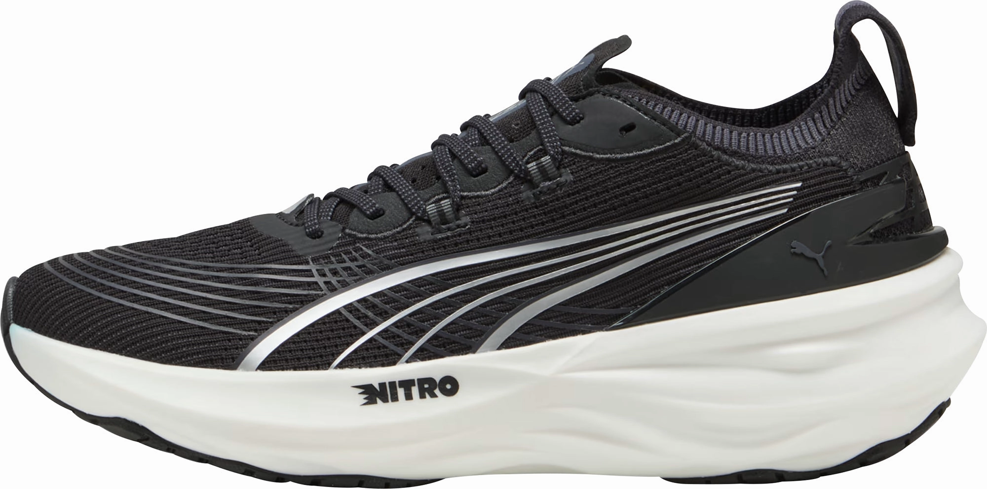 Puma ForeverRun Nitro 2 Mens Running Shoes - Black trail running footwear