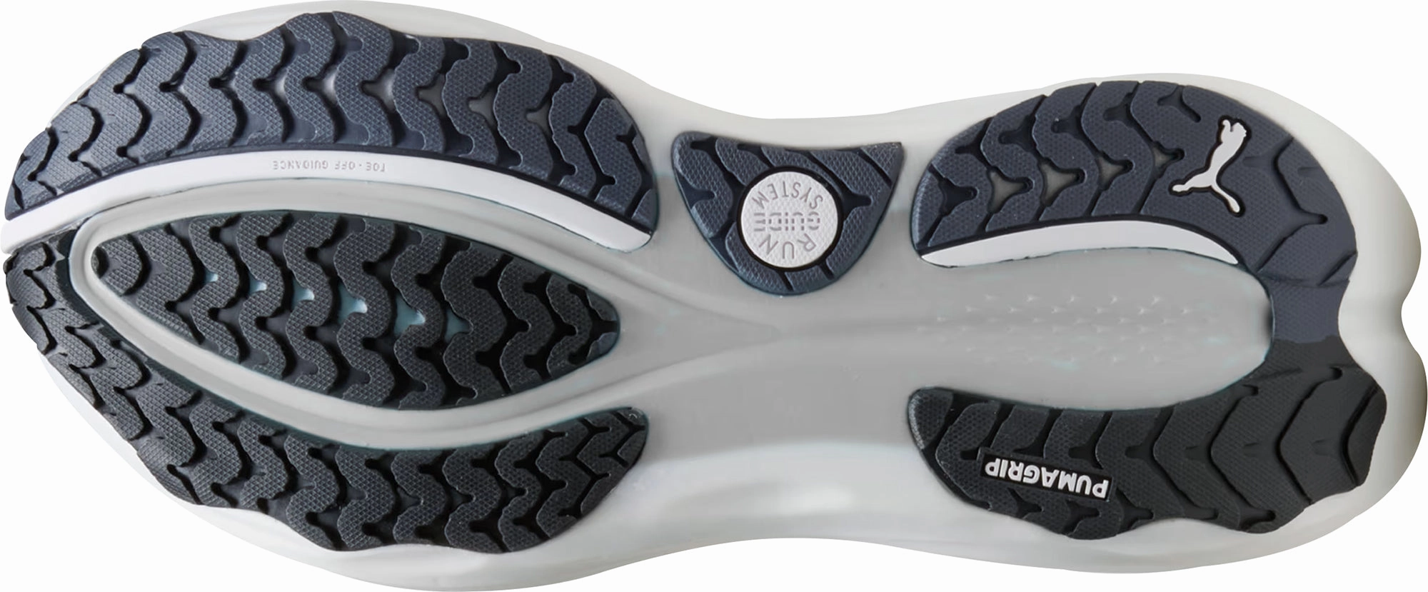 Compression Web Structure Tire Tread Inspiration Puma ForeverRun Nitro 2 Mens Running Shoes - Black