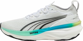 Dual Density Collar Padding Puma ForeverRun Nitro 2 Womens Running Shoes - White
