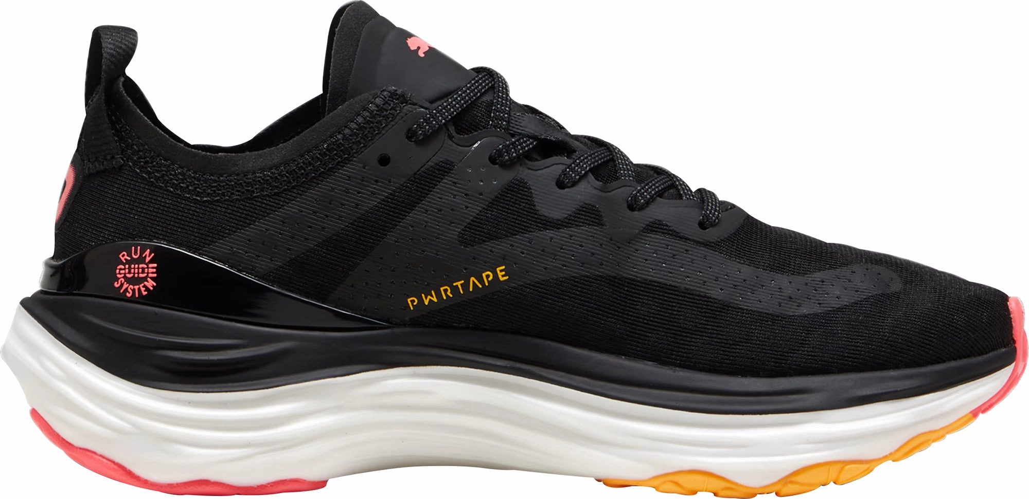 Puma ForeverRun Nitro Womens Running Shoes - Black bow - decorated running option